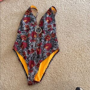 Floral woman’s One Piece Swimsuit